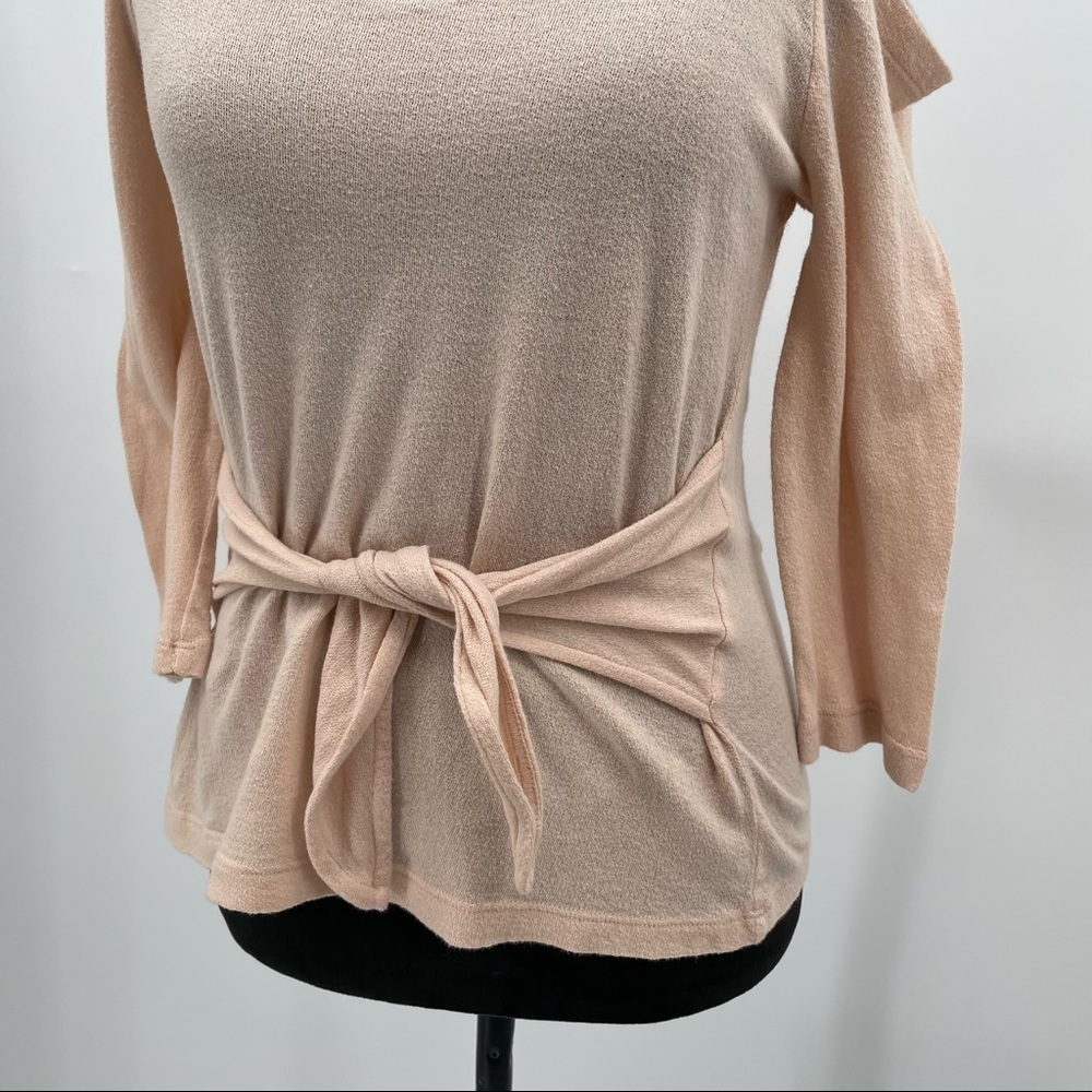 Pink Cold Shoulder Top - Picture 5 of 8